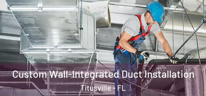 Custom Wall-Integrated Duct Installation Titusville - FL